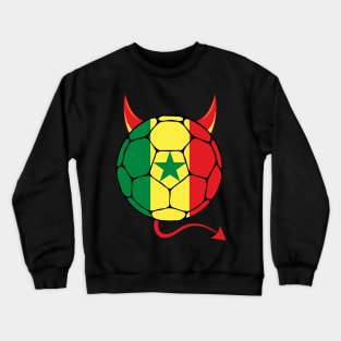 Senegal Football Halloween Crewneck Sweatshirt